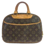 Brown Canvas Louis Vuitton Trouville