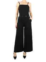 Black Polyester Max Mara Jumpsuit