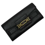 Black Leather Bally Wallet