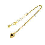 Gold Metal Dior Necklace