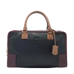 Black Leather Loewe Amazona