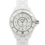 White Glass Chanel Watch