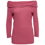 Pink Fabric Moschino Top