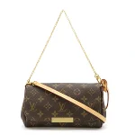 Brown Canvas Louis Vuitton Favorite