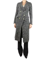 Grey Cotton Isabel Marant Coat