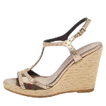 Beige Canvas Burberry Espadrilles