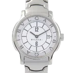 White Glass Bvlgari Watch