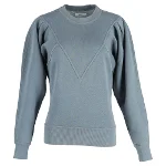 Blue Cotton Isabel Marant Sweatshirt