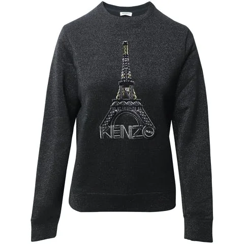 Black Cotton Kenzo Sweater