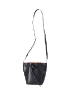 Black Leather Mansur Gavriel Crossbody Bag