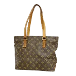 Brown Canvas Louis Vuitton Cabas