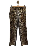 Beige Silk Dolce & Gabbana Pants