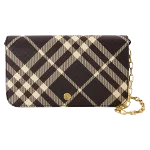 Black Leather Burberry Wallet