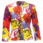 Multicolor Cotton Versace Jacket