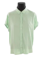 Green Silk Samsøe Samsøe Shirt