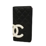 Black Canvas Chanel Wallet