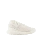 White Leather Y-3 Sneakers