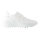 White Leather Hogan Sneakers