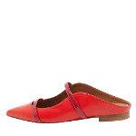 Red Leather Malone Souliers Mules