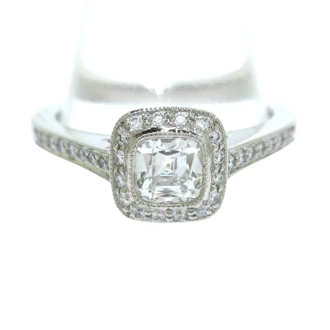 Silver Platinum Tiffany & Co. Ring