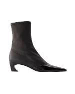 Black Leather Acne Studios Boots