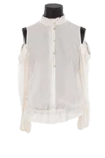 White Fabric Patrizia Pepe Top