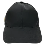 Black Fabric Prada Hat