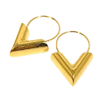 Gold Yellow Gold Louis Vuitton Earrings