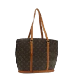 Brown Canvas Louis Vuitton Babylone