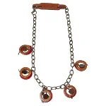 Red Metal Marni Necklace