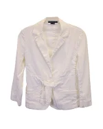 White Fabric Theory Jacket