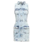 Blue Denim Balmain Dress