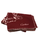 Red Canvas Cartier Scarf