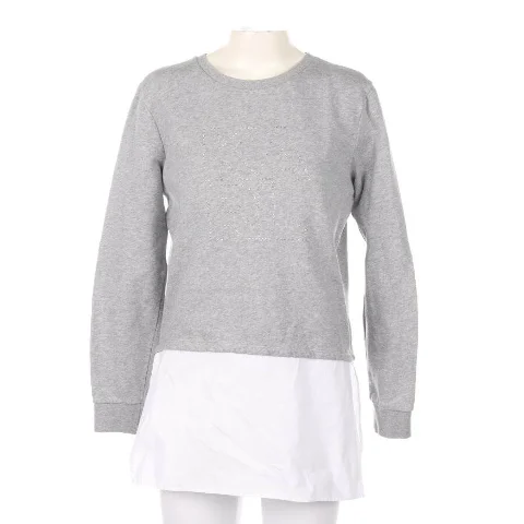 Grey Cotton Karl Lagerfeld Sweatshirt