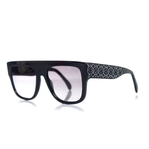 Black Plastic Alaïa Sunglasses