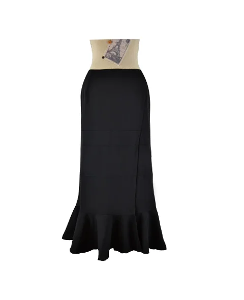 Black Fabric Altuzarra Skirt