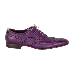 Purple Leather Paul Smith Flats