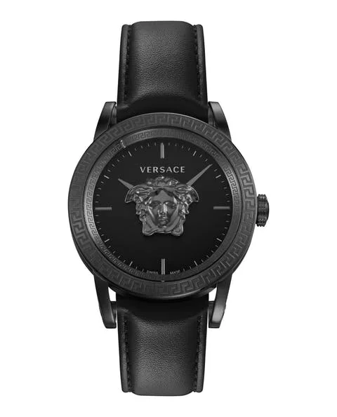 Black Stainless Steel Versace Watch
