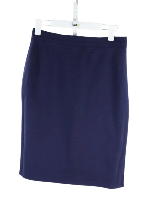 Blue Wool Sonia Rykiel Skirt
