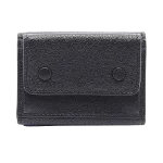 Black Leather Maison Margiela Wallet