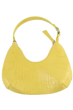 Yellow Leather By Far Handbag