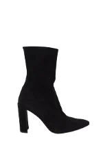 Black Leather Stuart Weitzman Boots