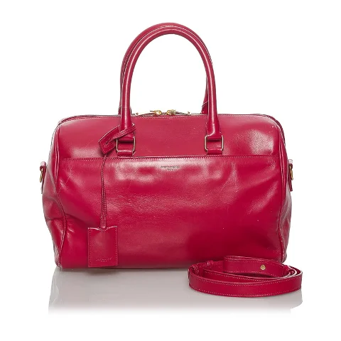 Pink Leather Yves Saint Laurent Handbag