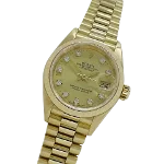 Yellow Yellow Gold Rolex Watch