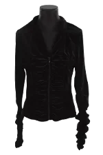 Black Polyester Anne Fontaine Cardigan