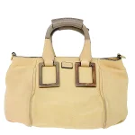 Beige Leather Chloé Handbag