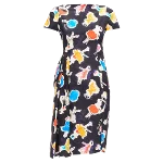 Multicolor Polyester Moschino Dress