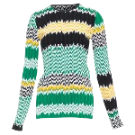 Multicolor Fabric Celine Sweater