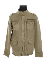 Brown Cotton Anine Bing Jacket