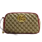 Brown Canvas Gucci Marmont